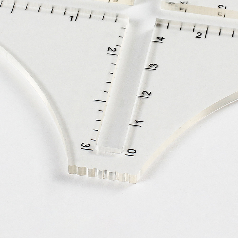 Przezroczysta linijka do pomia – Sewing Gauge Ruler recenzja i cena