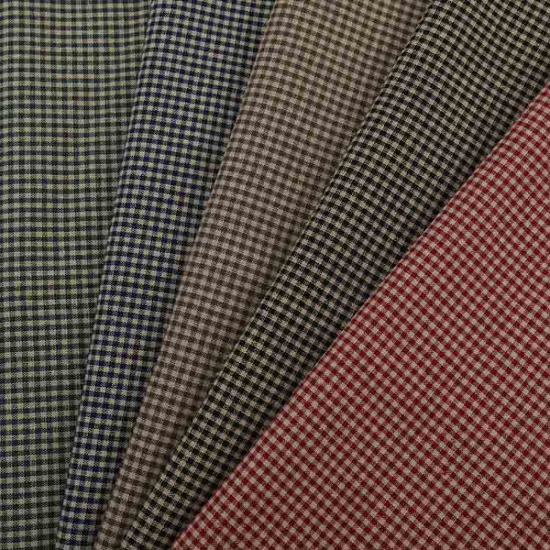 Tkanina w kratę vintage, barwi – Vintage Sewing Textile recenzja i cena